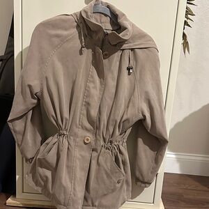 London Fog Women's Beige Utility Jacket